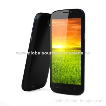 5.0-inch QHD Unlocked Phones, MTK6582 Quad-core 1.2GHz Processor, IPS LCD/Support OTG/NFC/MHLNew